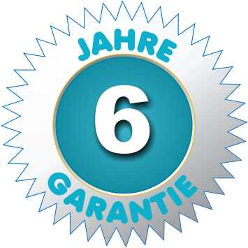 JAHRE GARANTIE 6